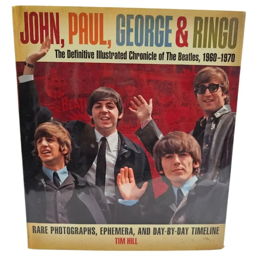 JOHN, PAUL, GEORGE & RINGO Illustrated Chronicle of The Beatles 1960-1970